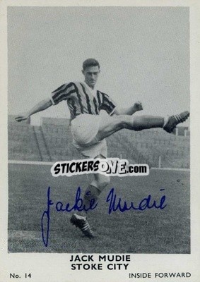 Sticker Jackie Mudie - Footballers 1961-1962
 - A&BC