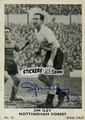 Sticker Jim Iley - Footballers 1961-1962
 n. 15 - A&BC