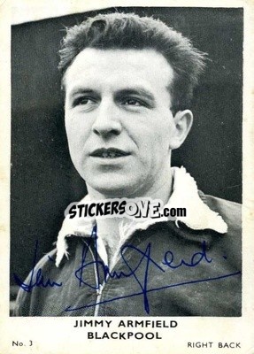 Sticker Jimmy Armfield - Footballers 1961-1962
 n. 3 - A&BC