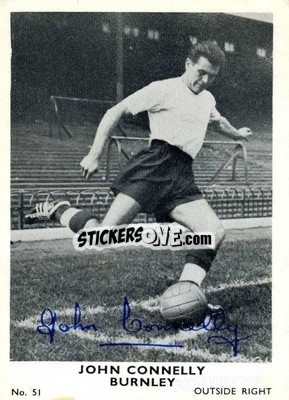 Sticker John Connelly - Footballers 1961-1962
 - A&BC