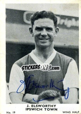 Sticker John Elsworthy - Footballers 1961-1962
 - A&BC