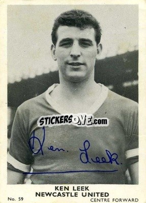 Sticker Ken Leek - Footballers 1961-1962
 - A&BC