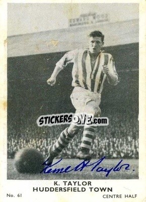 Cromo Ken Taylor - Footballers 1961-1962
 - A&BC