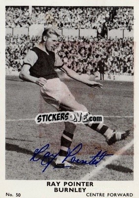 Cromo Ray Pointer - Footballers 1961-1962
 - A&BC
