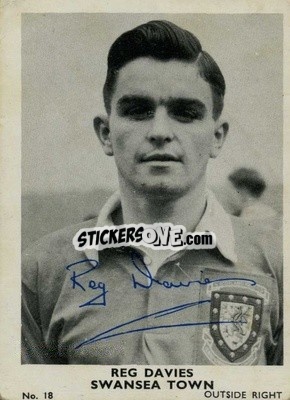 Sticker Reg Davies - Footballers 1961-1962
 - A&BC