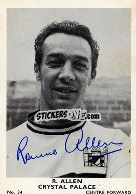 Cromo Ronnie Allen