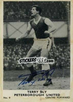 Sticker Terry Bly - Footballers 1961-1962
 n. 9 - A&BC