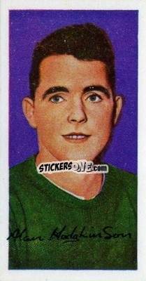 Sticker Alan Hodgkinson - Famous Footballers (A10) 1962
 n. 3 - Barratt & Co.
