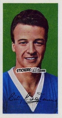 Sticker Billy Bingham - Famous Footballers (A10) 1962
 n. 14 - Barratt & Co.
