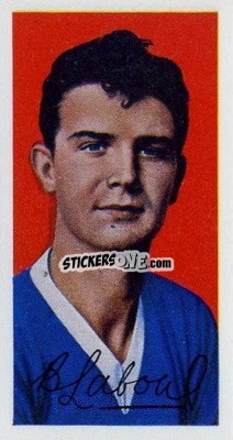 Sticker Brian Labone - Famous Footballers (A10) 1962
 - Barratt & Co.
