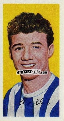 Cromo Clive Clark - Famous Footballers (A10) 1962
 - Barratt & Co.
