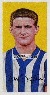 Sticker Derek Kevan - Famous Footballers (A10) 1962
 - Barratt & Co.
