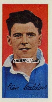 Sticker Eric Caldow - Famous Footballers (A10) 1962
 n. 29 - Barratt & Co.
