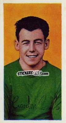 Sticker Gordon Banks - Famous Footballers (A10) 1962
 - Barratt & Co.
