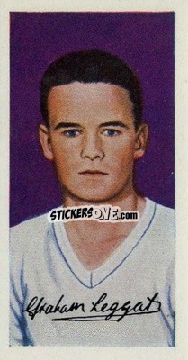 Sticker Graham Leggat - Famous Footballers (A10) 1962
 n. 39 - Barratt & Co.
