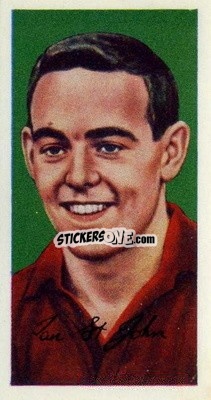 Cromo Ian St John - Famous Footballers (A10) 1962
 n. 6 - Barratt & Co.
