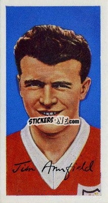 Sticker Jimmy Armfield - Famous Footballers (A10) 1962
 - Barratt & Co.
