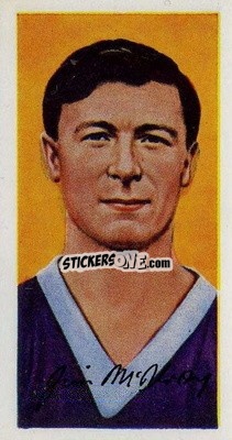 Sticker Jimmy McIlroy - Famous Footballers (A10) 1962
 n. 48 - Barratt & Co.
