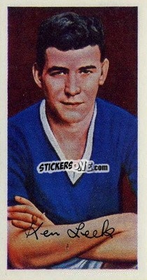 Sticker Ken Leek - Famous Footballers (A10) 1962
 - Barratt & Co.
