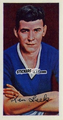 Sticker Ken Leek - Famous Footballers (A10) 1962
 n. 16 - Barratt & Co.
