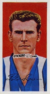 Sticker Peter Swan - Famous Footballers (A10) 1962
 n. 24 - Barratt & Co.
