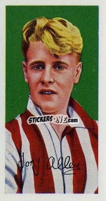 Sticker Tony Allen - Famous Footballers (A10) 1962
 - Barratt & Co.
