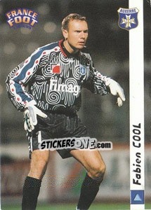 Cromo Fabien Cool - France Foot 1998-1999 - Ds
