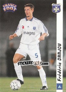 Cromo Frederic Danjou - France Foot 1998-1999 n. 5 - Ds