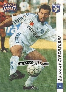 Sticker Laurent Ciechelski - France Foot 1998-1999 - Ds