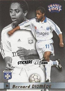 Sticker Bernard Diomede - France Foot 1998-1999 - Ds