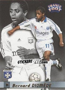 Sticker Bernard Diomede - France Foot 1998-1999 n. 12 - Ds