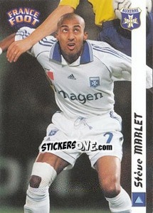 Sticker Steve Marlet - France Foot 1998-1999 - Ds