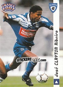 Sticker Jose Clayton Ribeiro - France Foot 1998-1999 n. 17 - Ds