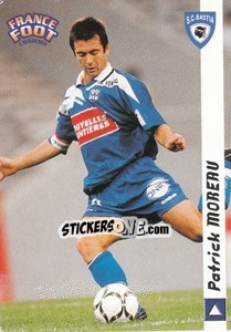 Sticker Patrick Moreau - France Foot 1998-1999 - Ds