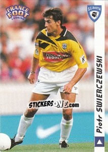 Sticker Piotr Swierczewski - France Foot 1998-1999 - Ds