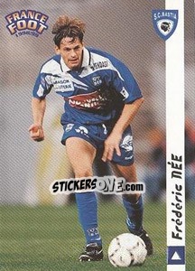 Sticker Frederic Nee - France Foot 1998-1999 - Ds