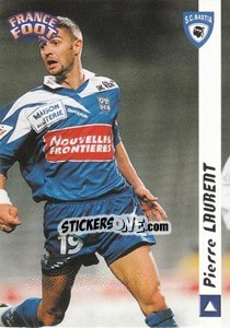 Cromo Pierre Laurent - France Foot 1998-1999 - Ds