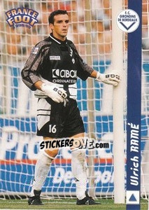 Sticker Ulrich Rame - France Foot 1998-1999 - Ds