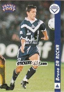 Cromo Bruno Da Rocha - France Foot 1998-1999 - Ds