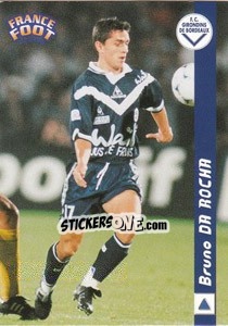 Sticker Bruno Da Rocha - France Foot 1998-1999 n. 36 - Ds
