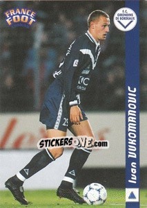 Sticker Ivan Vukomanovic - France Foot 1998-1999 - Ds
