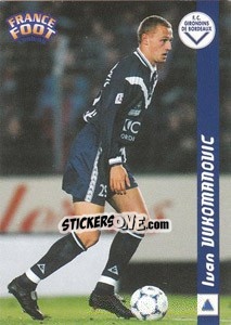 Sticker Ivan Vukomanovic - France Foot 1998-1999 n. 41 - Ds