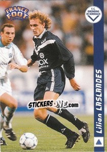 Sticker Lilian Laslandes - France Foot 1998-1999 n. 43 - Ds