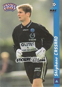Sticker Stephane Cassard - France Foot 1998-1999 n. 46 - Ds