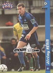 Cromo Jeremy Henin - France Foot 1998-1999 - Ds