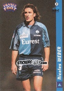 Figurina Nicolas Weber - France Foot 1998-1999 - Ds