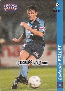Figurina Ludovic Pollet - France Foot 1998-1999 n. 52 - Ds