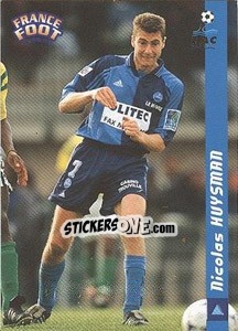 Sticker Nicolas Huysman - France Foot 1998-1999 - Ds