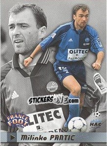 Figurina Milinko Pantic - France Foot 1998-1999 n. 57 - Ds