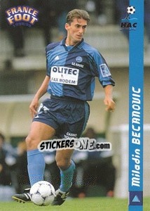 Sticker Miladin Becanovic - France Foot 1998-1999 n. 58 - Ds